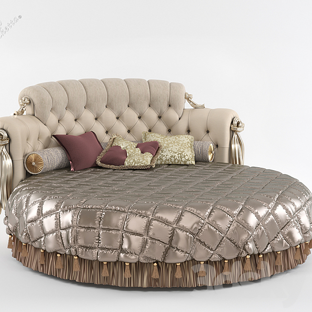 Paolo Lucchetta | Passion Bed 3DSMax File - thumbnail 1
