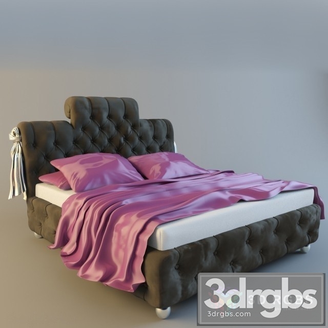 Paolo Luchetta Stefany Bed 3dsmax Download - thumbnail 1