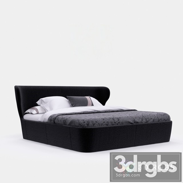 Papilio Bed 3dsmax Download - thumbnail 1