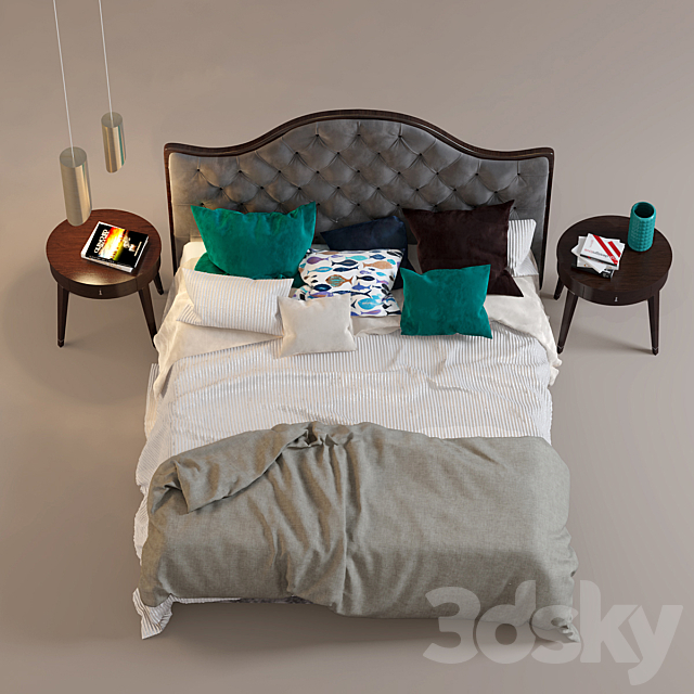 Philipp Selva 2031 Letto Onda 3DSMax File - thumbnail 3