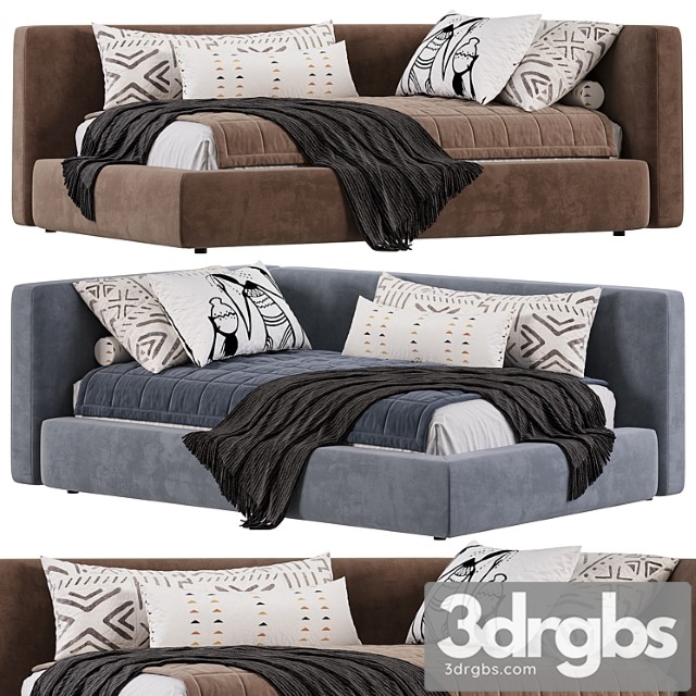 Picco Bed 13 3dsmax Download - thumbnail 1