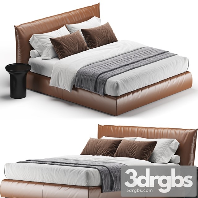 Piumotto Bed 3dsmax Download - thumbnail 1