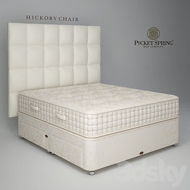 PocketSpringBed 3DSMax File - thumbnail 1