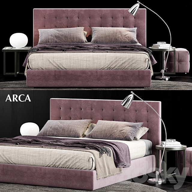 Poliform Arca Bed 3DSMax File - thumbnail 1