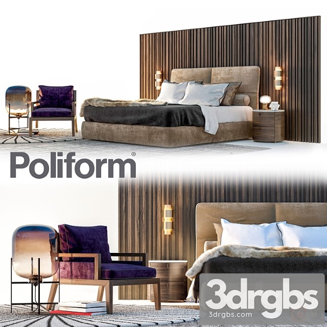 Poliform interior07 2 3dsmax Download - thumbnail 1