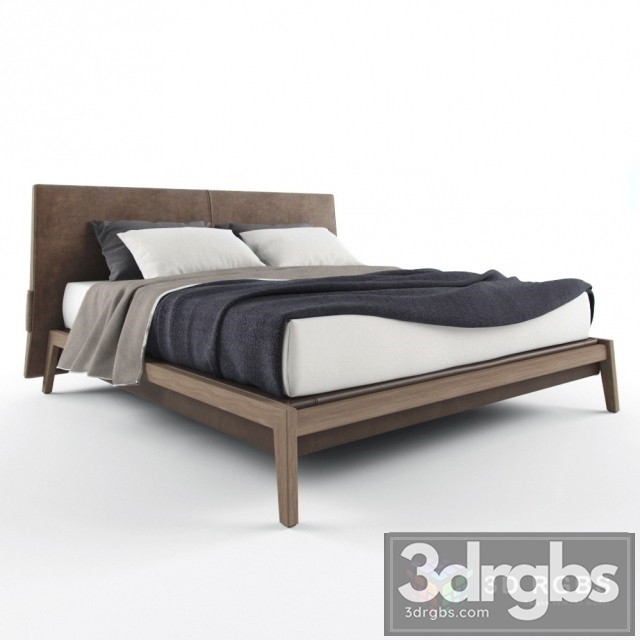 Poliform Ipanema Bed 02 3dsmax Download - thumbnail 1