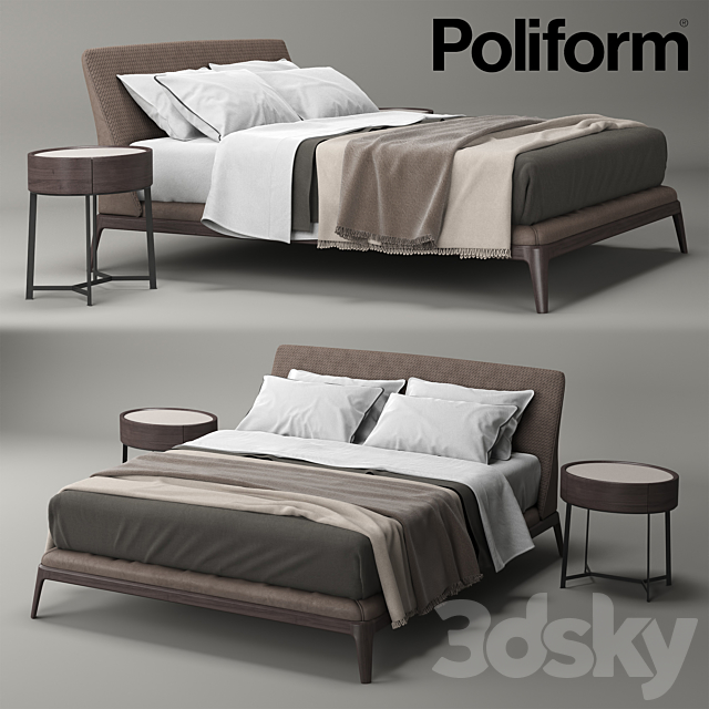 Poliform KELLY 3DSMax File - thumbnail 1