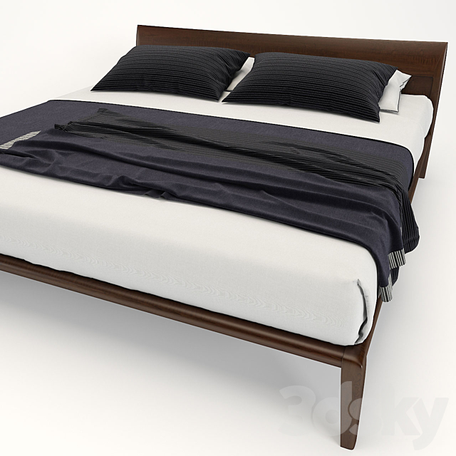 Poliform Memo Bed 3DSMax File - thumbnail 2