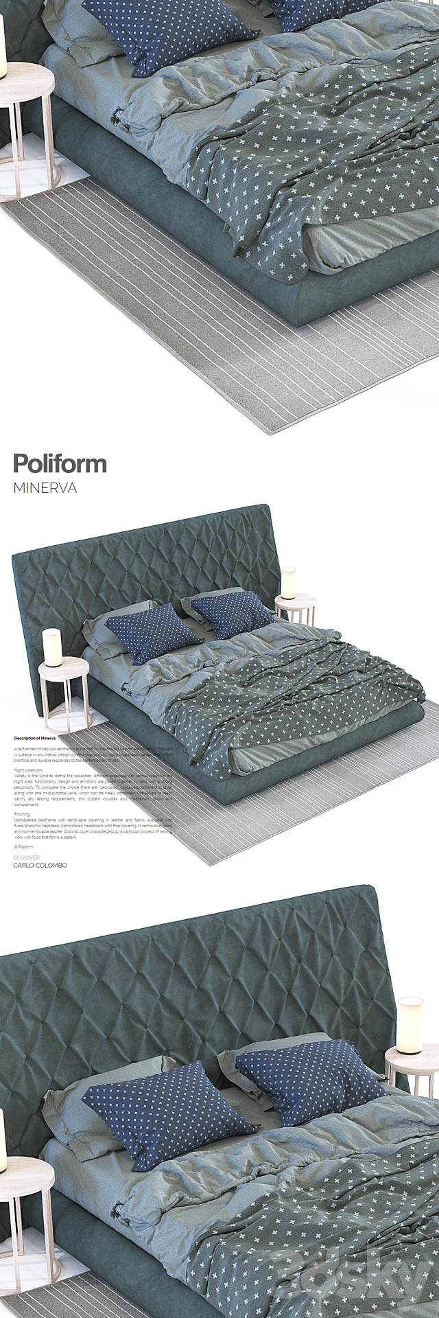 Poliform Minerva 3DS Max Model - thumbnail 2