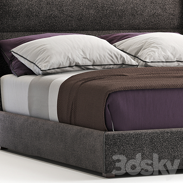 Poliform_Chloe_Bed 3DSMax File - thumbnail 2