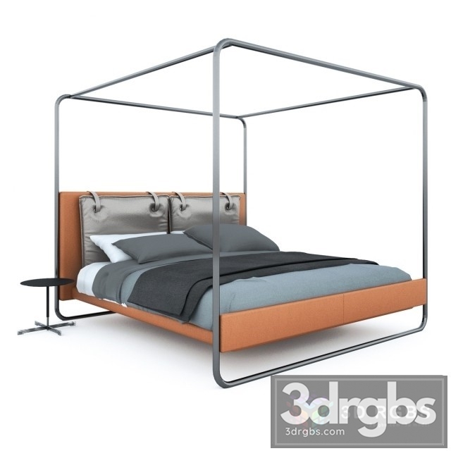 Poltrona Frau Volare Himmelbett 3dsmax Download - thumbnail 1