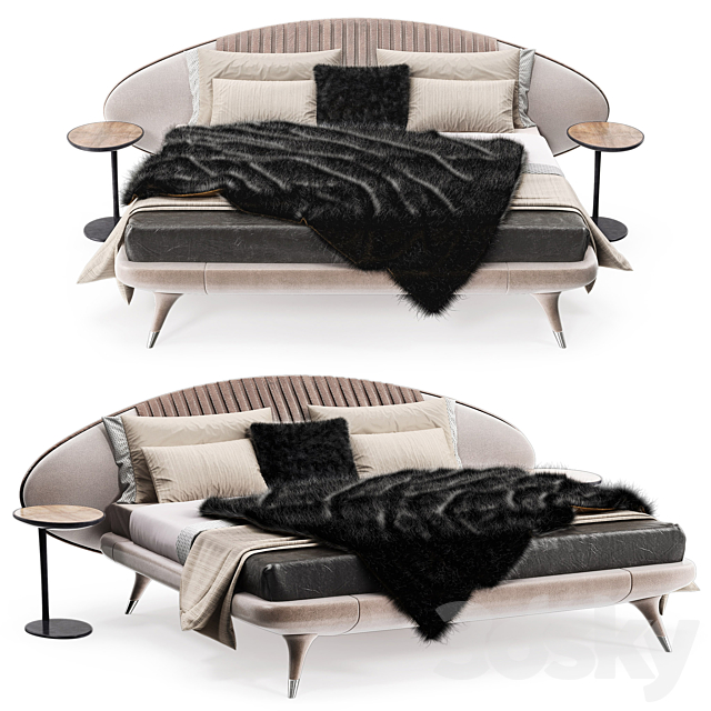 Princess bed visionaire 3DSMax File - thumbnail 1