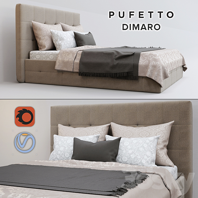 Pufetto Dimaro 3DSMax File - thumbnail 1