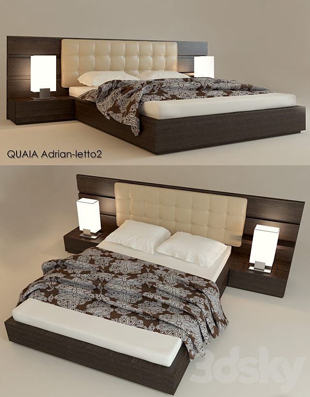 QUAIA Adrian-letto2 3DSMax File - thumbnail 1