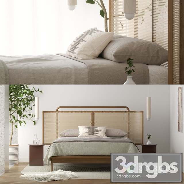 Radnor Mae Bed 3dsmax Download - thumbnail 1