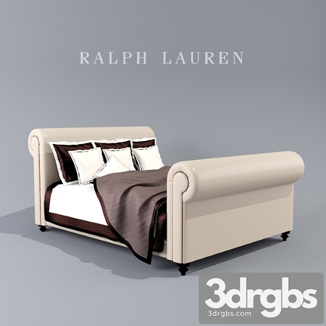 Ralph Lauren Bed 3dsmax Download - thumbnail 1