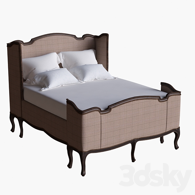 Ralph Lauren THE HEIRESS BED 753-10 Queen Size 3ds Max - thumbnail 2