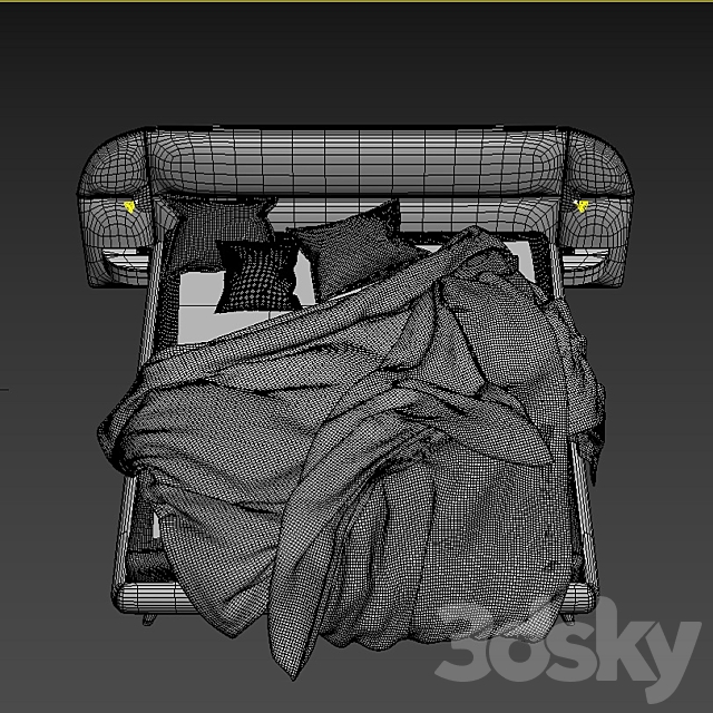 Ray bed 3DSMax File - thumbnail 4