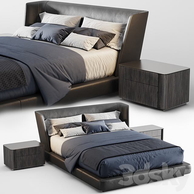 Reeves_Bed 3DSMax File - thumbnail 1