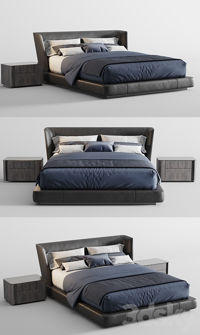 Reeves_Bed 3DSMax File - thumbnail 3