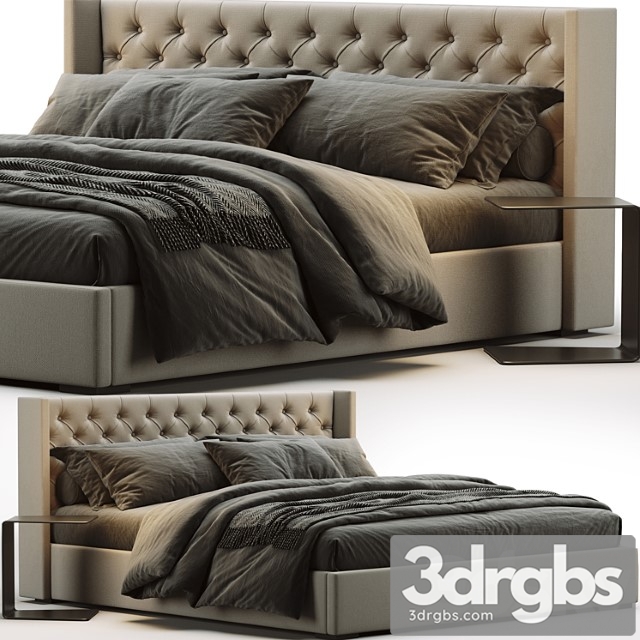 Rh Adler Bed 3 3dsmax Download - thumbnail 1