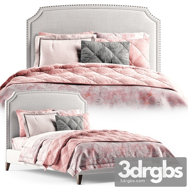 Rh antonia bed 2 3dsmax Download - thumbnail 1