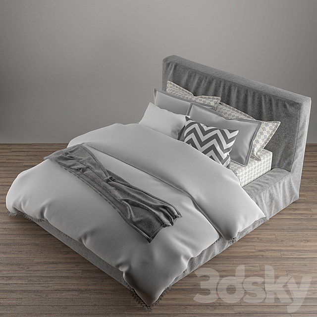 rh bed brook 3DSMax File - thumbnail 2