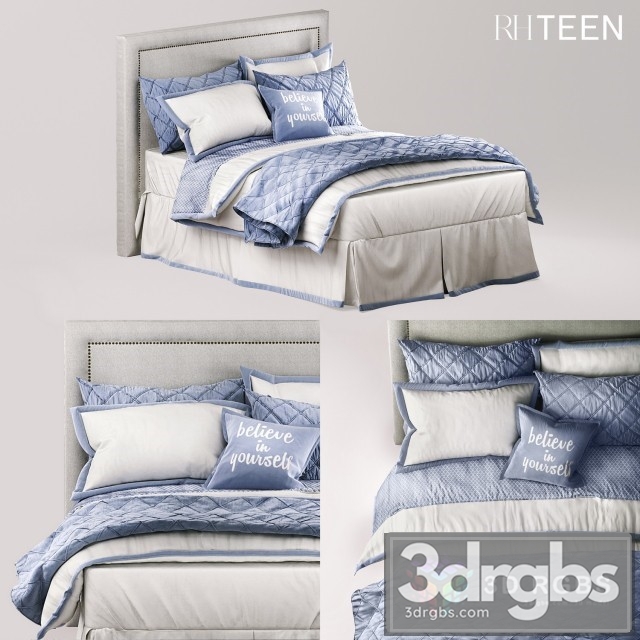 RH Bedding 3dsmax Download - thumbnail 1