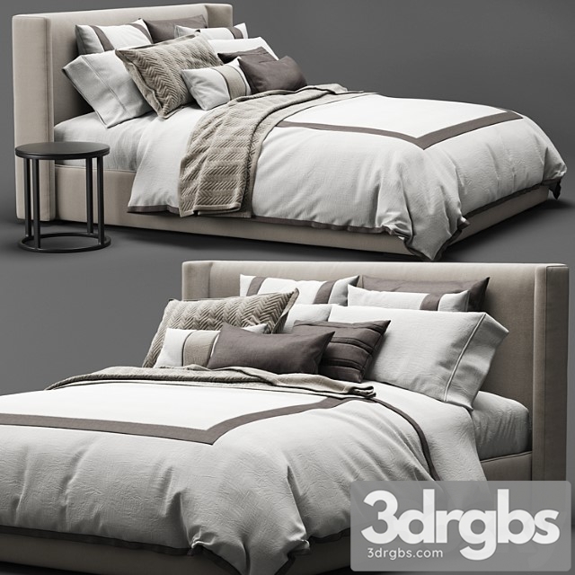 Rh Lawson Bed 3dsmax Download - thumbnail 1