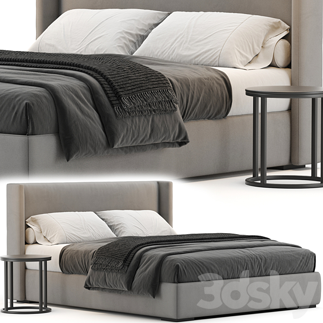 RH Lawson Bed 3DSMax File - thumbnail 1