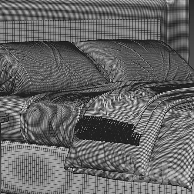 RH Lawson Bed 3DSMax File - thumbnail 5