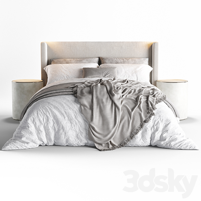 RH Lawson (Queen Bed) 3DSMax File - thumbnail 2