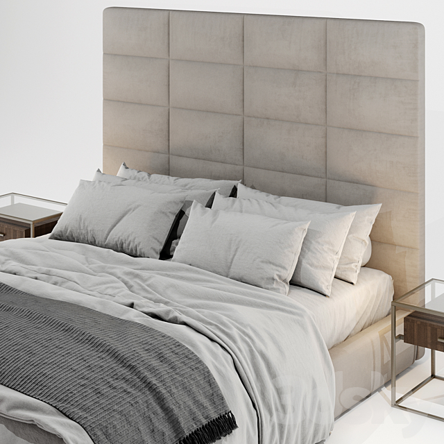 Rh Modena Bed 3DSMax File - thumbnail 4