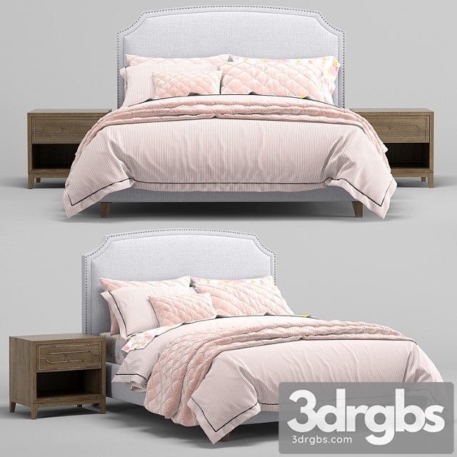 Rh teen antonia bed 2 3dsmax Download - thumbnail 1