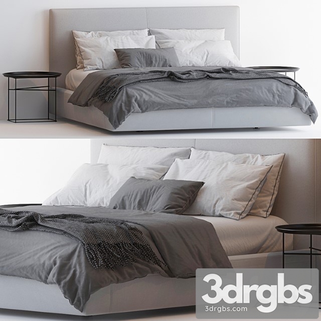 Richard bed by b & b 2 3dsmax Download - thumbnail 1