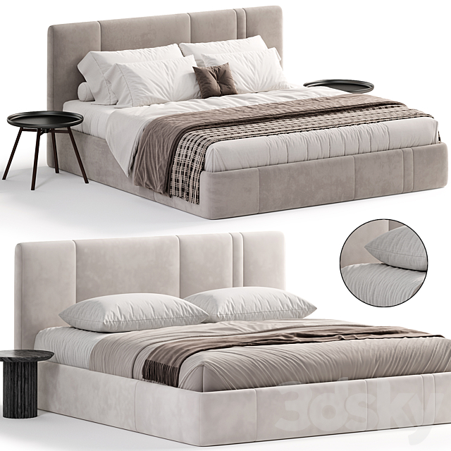 Rigoletto bed 3ds Max - thumbnail 1