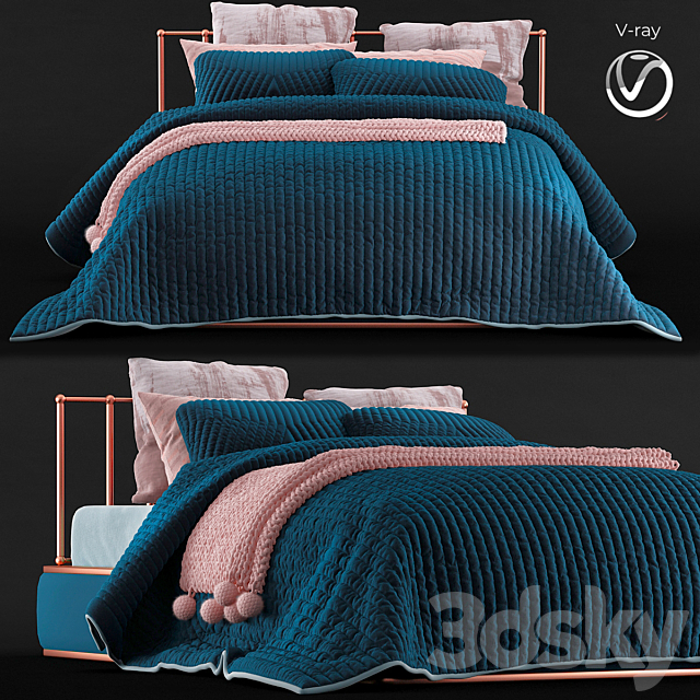 RJL x ADAIRS WINTER Bedroom 3DSMax File - thumbnail 1