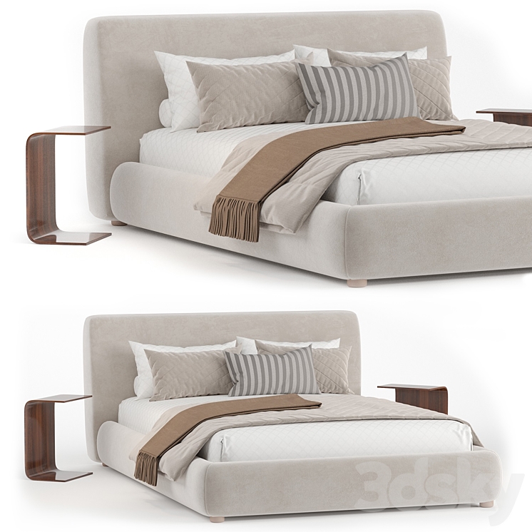 Rove Concepts Ophelia Bed 3DS Max Model - thumbnail 3