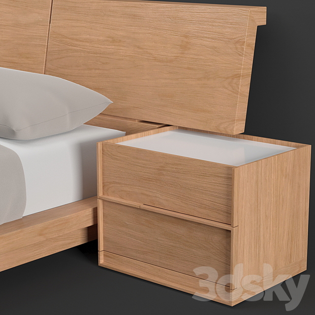 RoveConcepts Hunter Bed 3DS Max Model - thumbnail 2