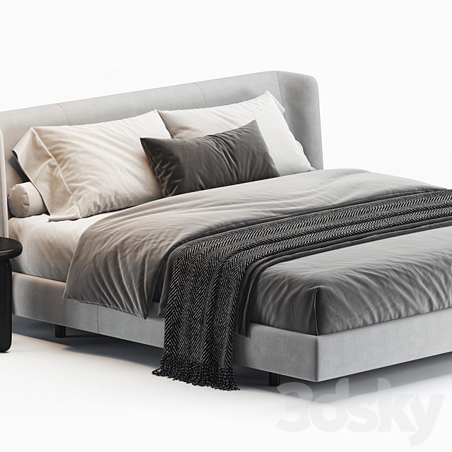 Royal Bed 3ds Max - thumbnail 3