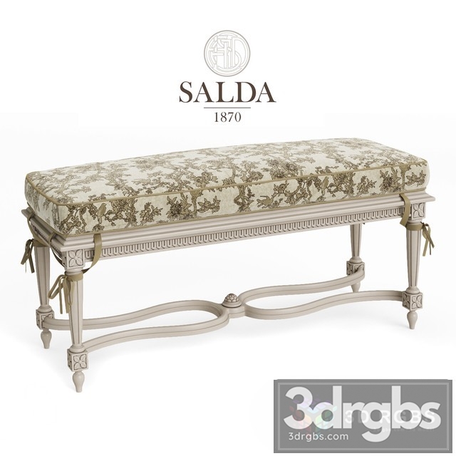 Salda Bench 3dsmax Download - thumbnail 1