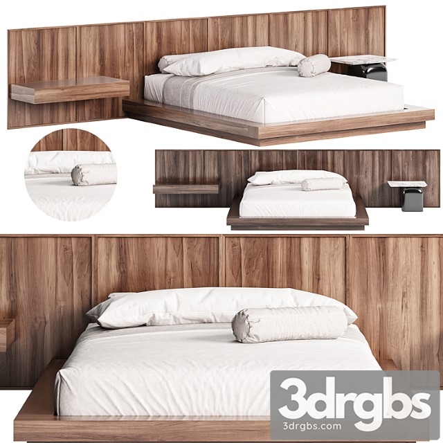 Samba bed by invisible collection 2 3dsmax Download - thumbnail 1