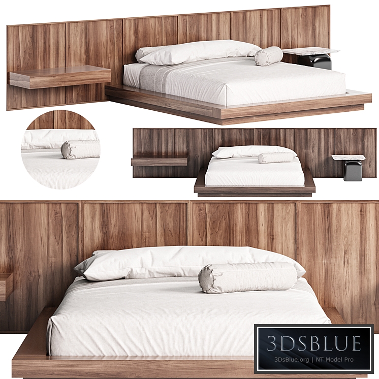 Samba Bed by Invisible Collection 3DS Max - thumbnail 3