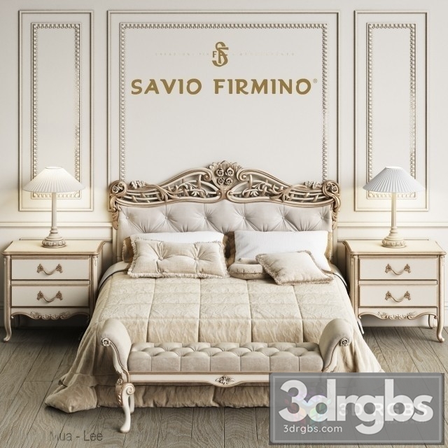 Savio Firmino 1773 Bedroom 3dsmax Download - thumbnail 1