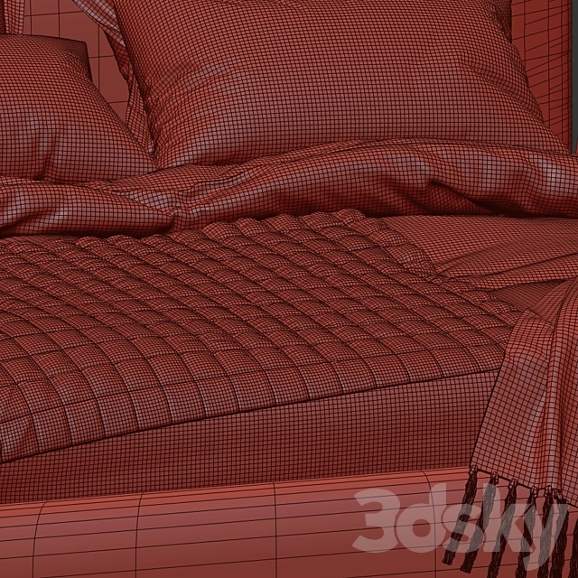 Scott Meridiani Bed 3DSMax File - thumbnail 3