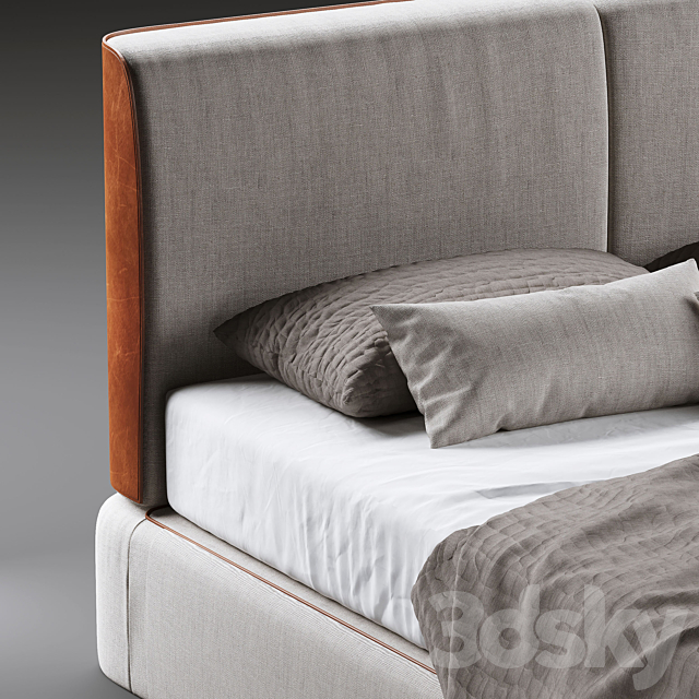 Sebastian Bed 3DSMax File - thumbnail 2