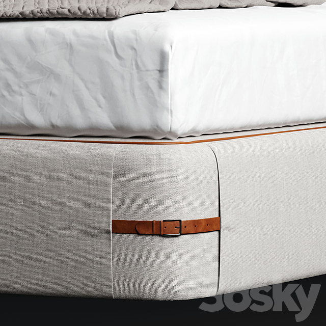 Sebastian Bed 3DSMax File - thumbnail 5