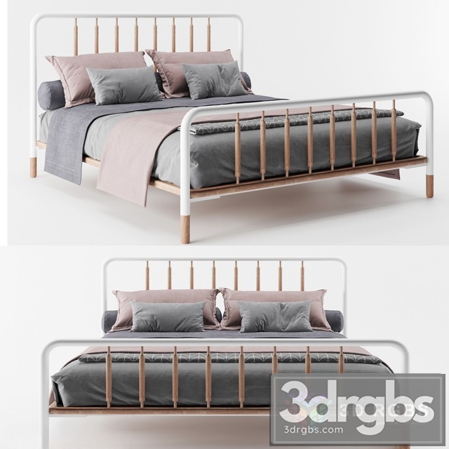 Sefkat Yatak Bed 3dsmax Download - thumbnail 1