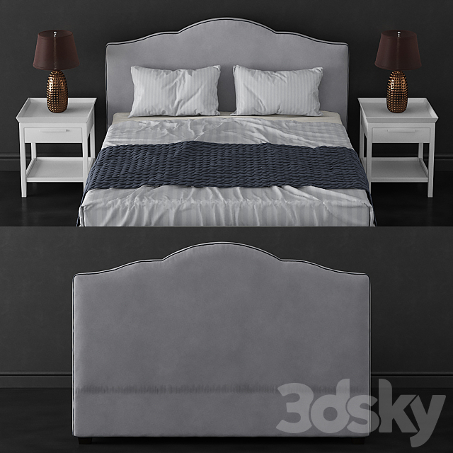 Set for bedroom from dantonehome.ru 2 3DSMax File - thumbnail 2