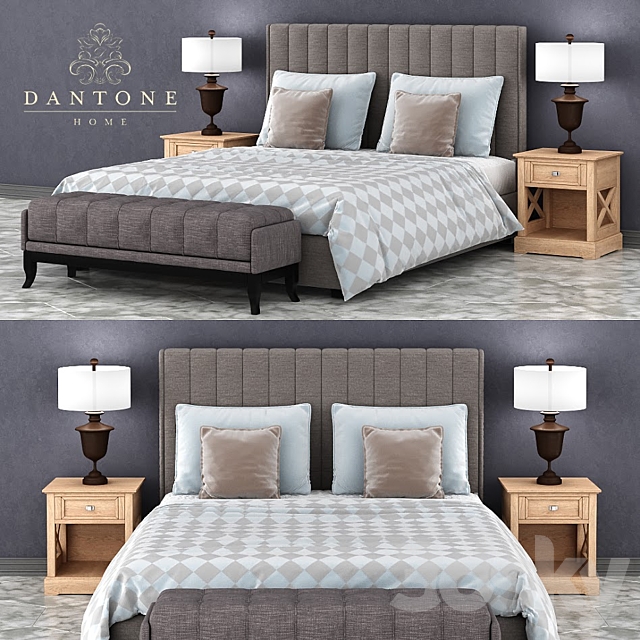 Set for bedroom from dantonehome.ru 3DSMax File - thumbnail 1